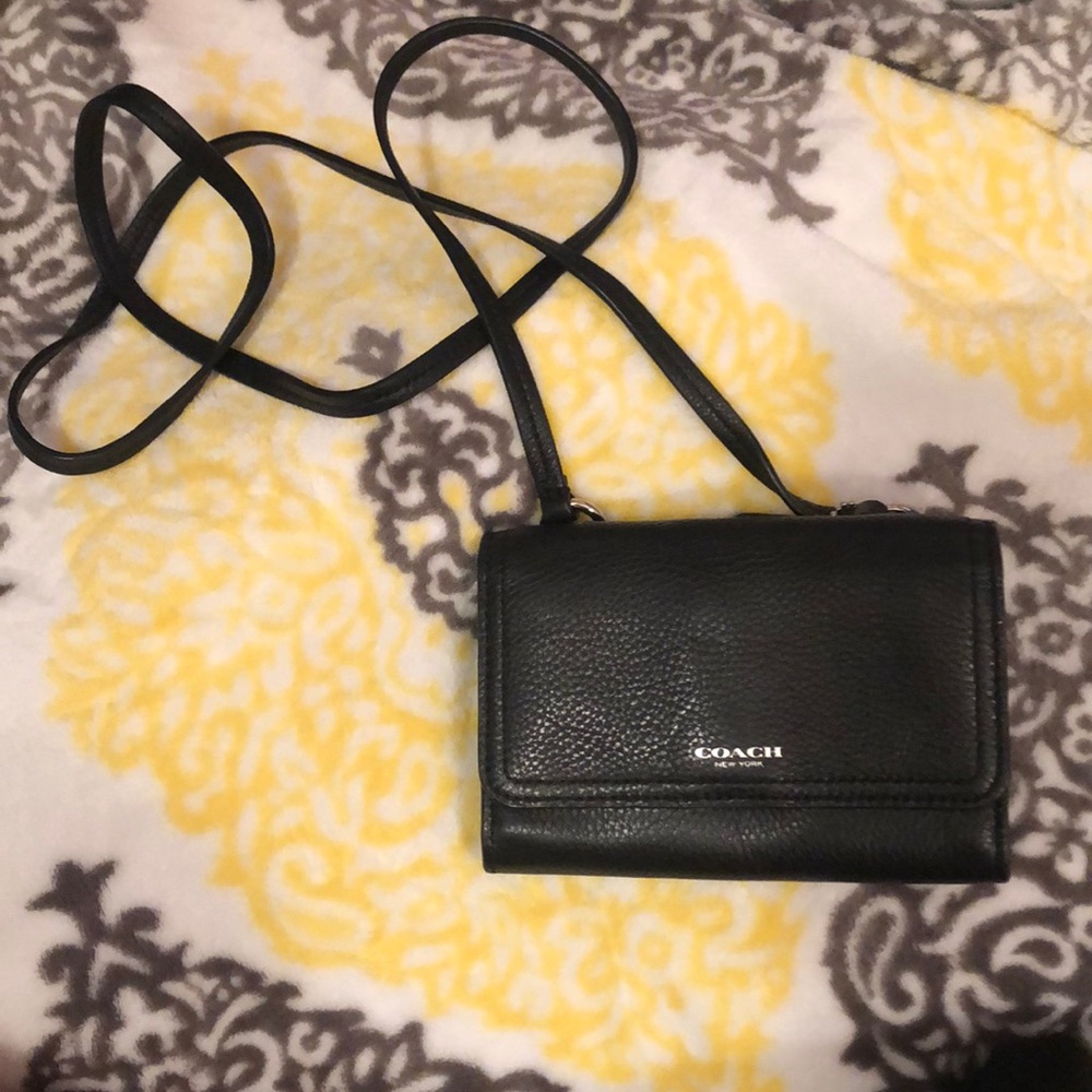 Coach cross body small purse